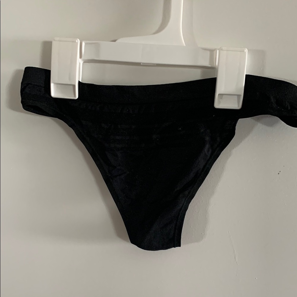 Victoria’s Secret Black Thong